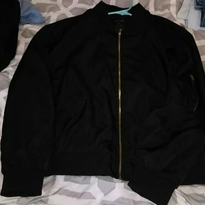 A bomber jacket